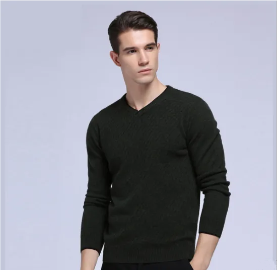 Mens Pullover Soft-Touch Finish Knitted Woolen Men Sweater