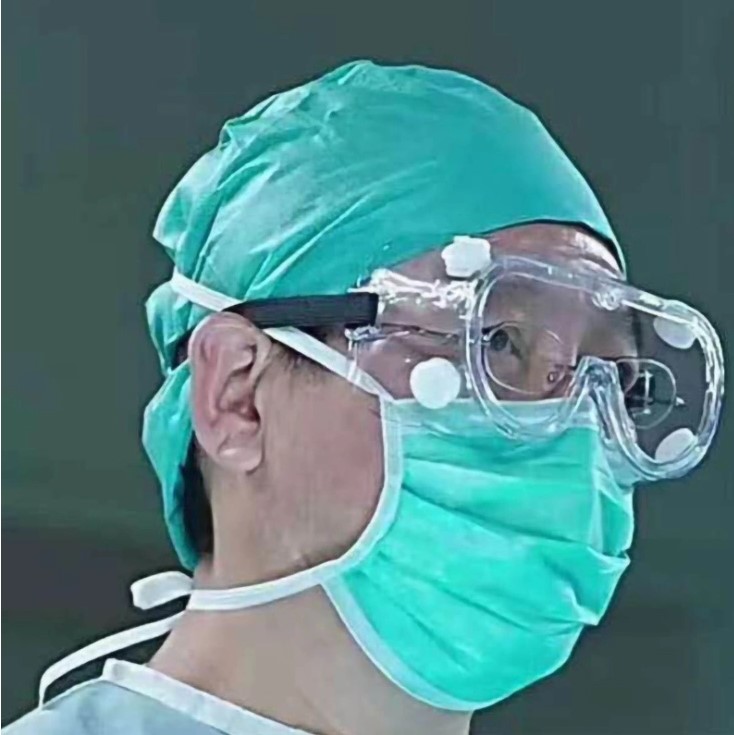 Dust-Proof and Epidemic Proof Medical Grade Four-Bead Goggles