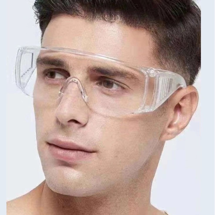 Adult Protective Eyewear Shutter Goggles Transparent Spitter-Proof Eyewear Breathable Wholesale