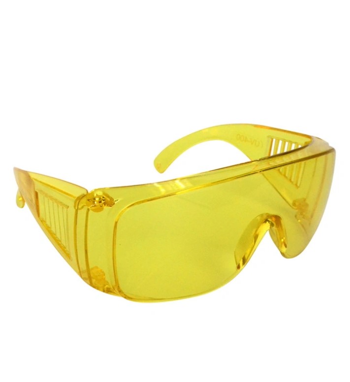 Medical Chemical Protection Level Transparent Anti-Fog Glasses Anti-Dust Anti-Foam Anti-Blue Goggles