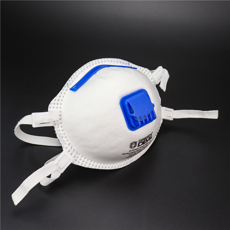 Non-Woven Fabric Breather FFP3 Dust Mask Anti-Mite Pm2.5 Labor Protection Mask