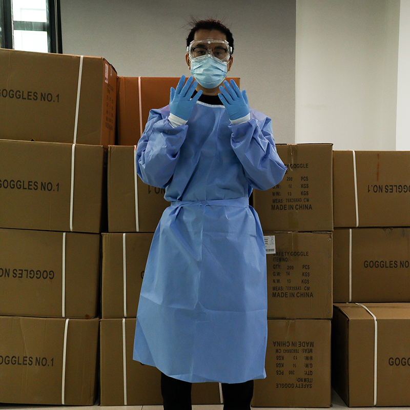 Disposable Coverall Suit Protection Suit Clothing Bodysuit Safe Clothing Protective Work Clothes