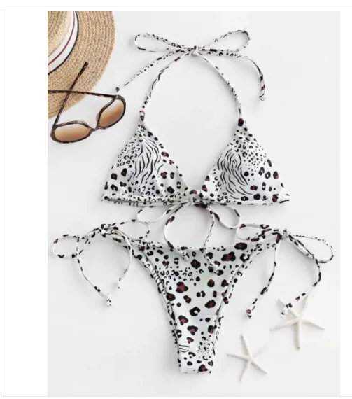 The Sexy Leopard Print Woman Bikini