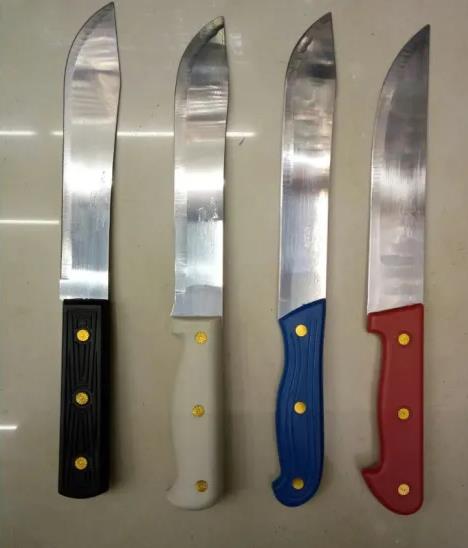 Factory Direct African Hot Style Straight Handle Butcher Knife Stainless Steel Fruit Knife, Chef Knife, Kitchen Knives