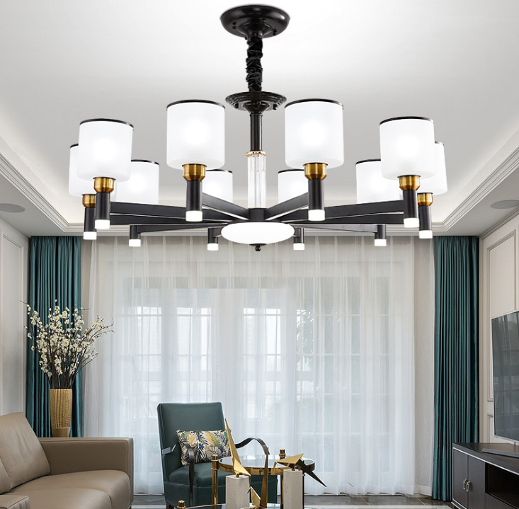 Nordic luxury creative modern minimalist led living room pendant chandeliers lamp