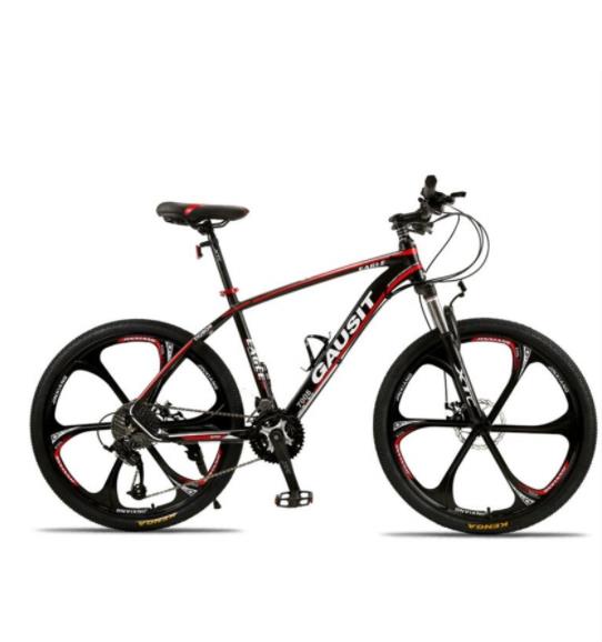 Aluminum alloy bicycle 26 / 24 inch variable speed cross country shock absorption 30 speed oil brake mountain bike