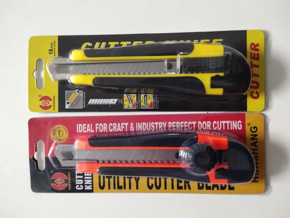 Factory Direct Two Ultra Sharp Box Cutter Tool Knife Cutting Paper Knife