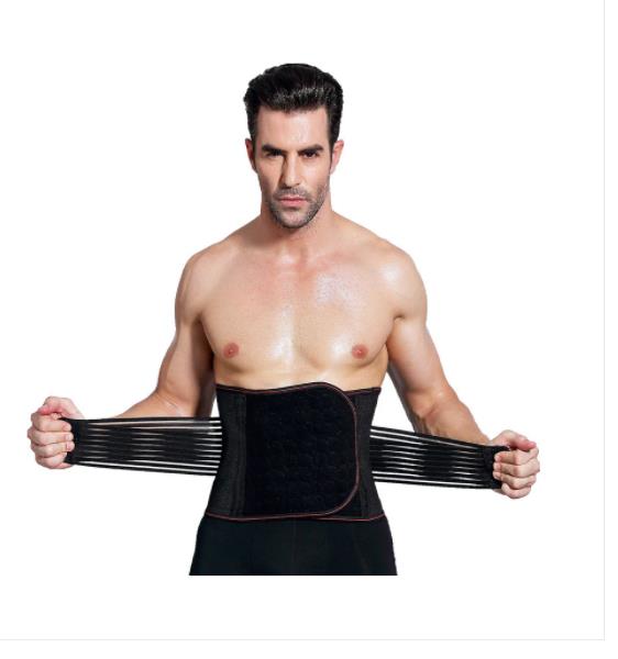 Men with Waist Abdomen Cross-Border Tight Plastic Belt Staylace Body Breathable Girdle Less Beer Belly
