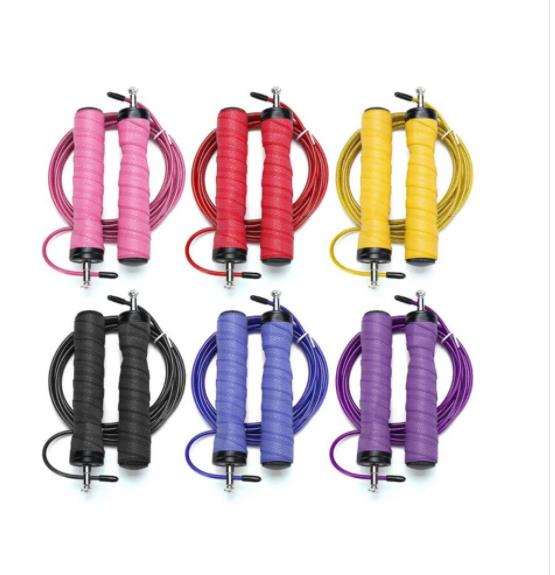 Adjustable Skipping Rope Fitness Speed Jump Ropes Gym Boxing Wrap Rope Jumping