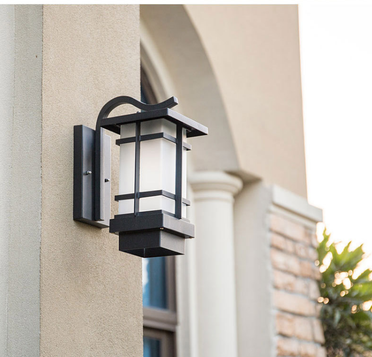 Outdoor Solar Wall Lamp with Waterproof Wall Light Outdoor Wall Sconce LED