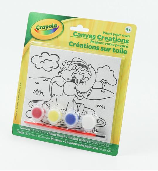 Art Supplies DIY Painting Canvas Set for Kid′s