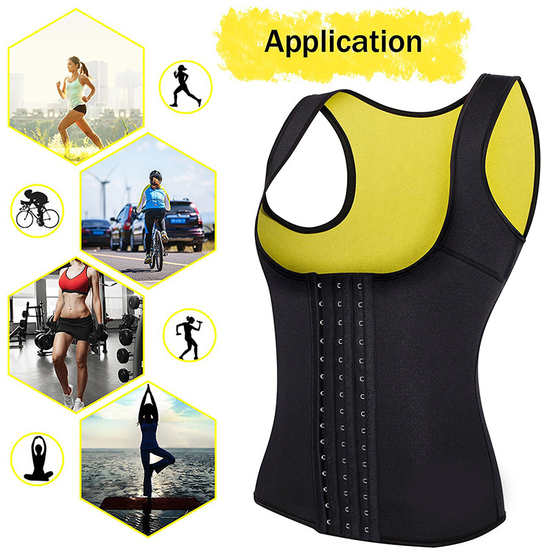 New Women Sauna Waist Trainer Corset Sweat Belt Women Shapewear Sport Girdle Shaper Weight Loss Compression