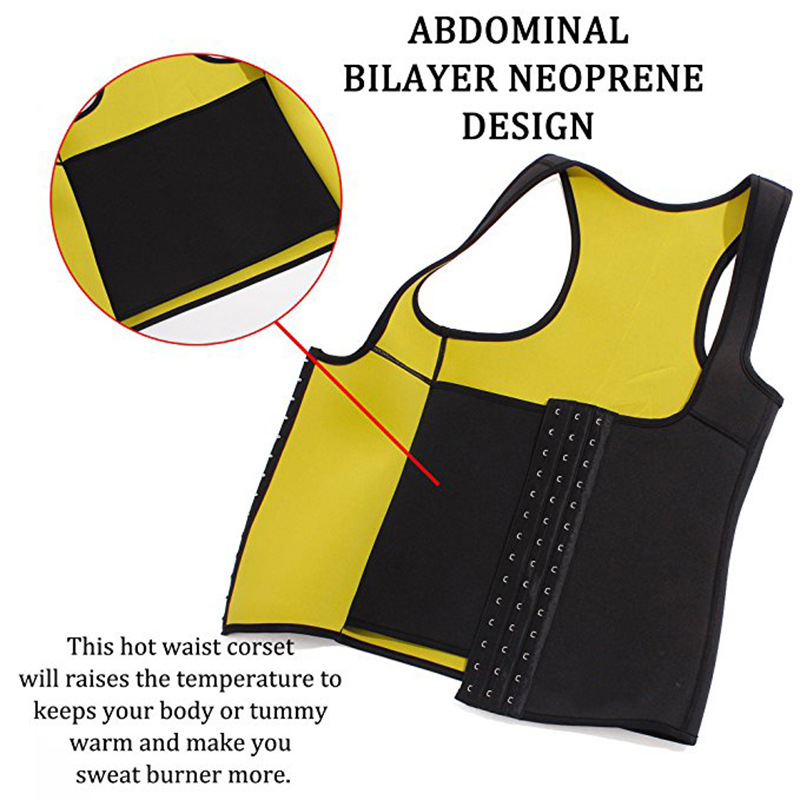 New Women Sauna Waist Trainer Corset Sweat Belt Women Shapewear Sport Girdle Shaper Weight Loss Compression