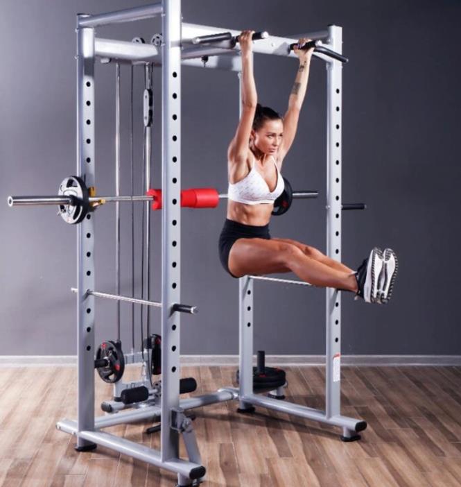 Professional Squat Rack Gym Free Frame Multi-Functional Fitness Equipment Weightlifting Bench Press Rack Barbell Rack Gantry Frame