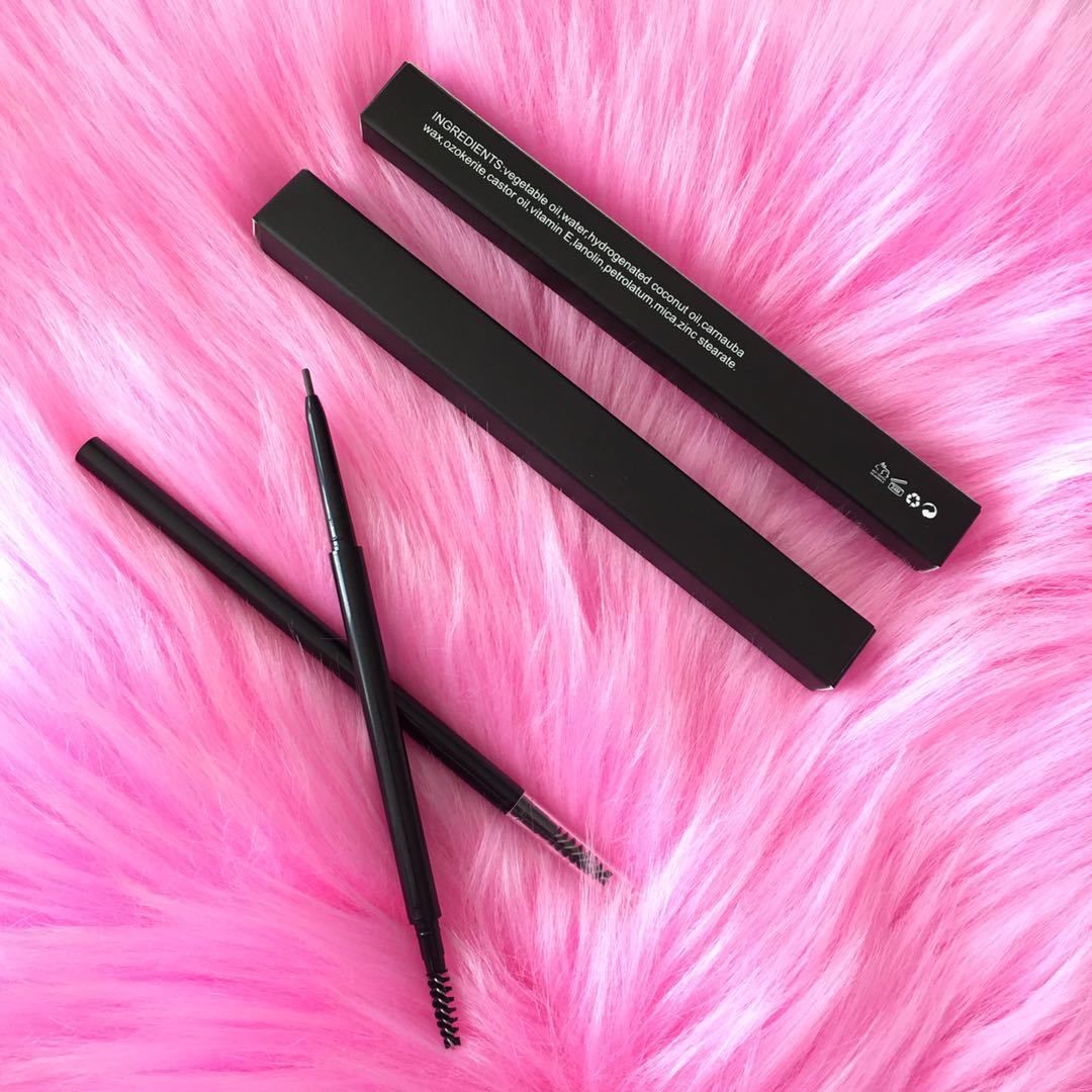 Customized OEM ODM Spot Double Head with Brush Neutral Fine Eyebrow Pencil