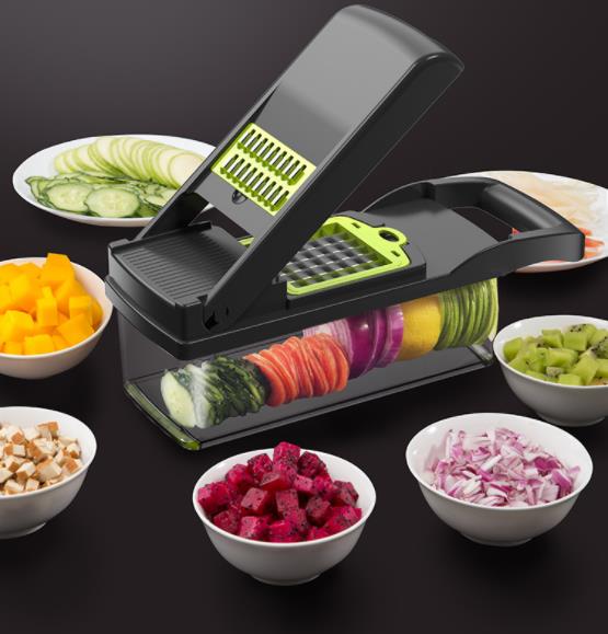 Multifunctional and Convenient Vegetable Chopper Manual Food Chopping and Grating Tool