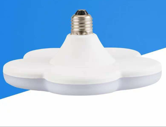 New Model Supports Painted Custom Plum Blossom Shape White 15W 18W 24W 36W LED Bulb