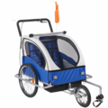 Multifunctional Double Baby Trailer Bicycle Child Trailer
