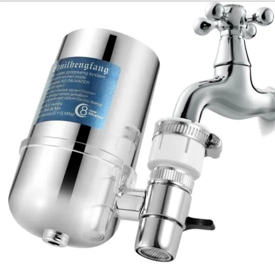Electroplating Household Kitchen Faucet Filter Water Purifier for Tap Water