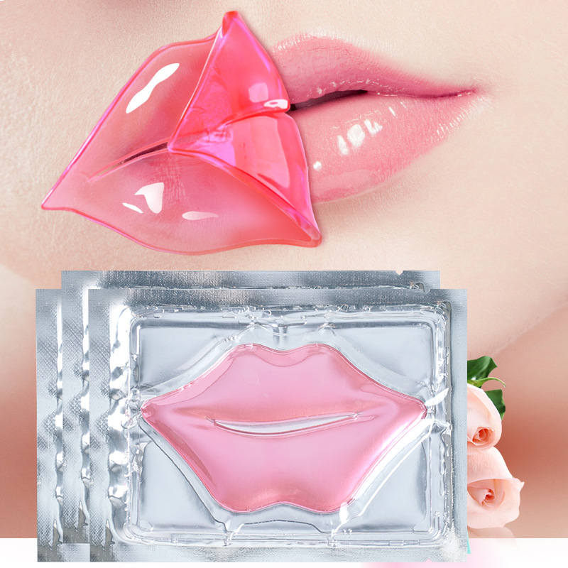 Moisturizes Lips Diminishes Fine Lines Gently Moisturizes Crystal-Like Lip Patch Collagen Lip Mask