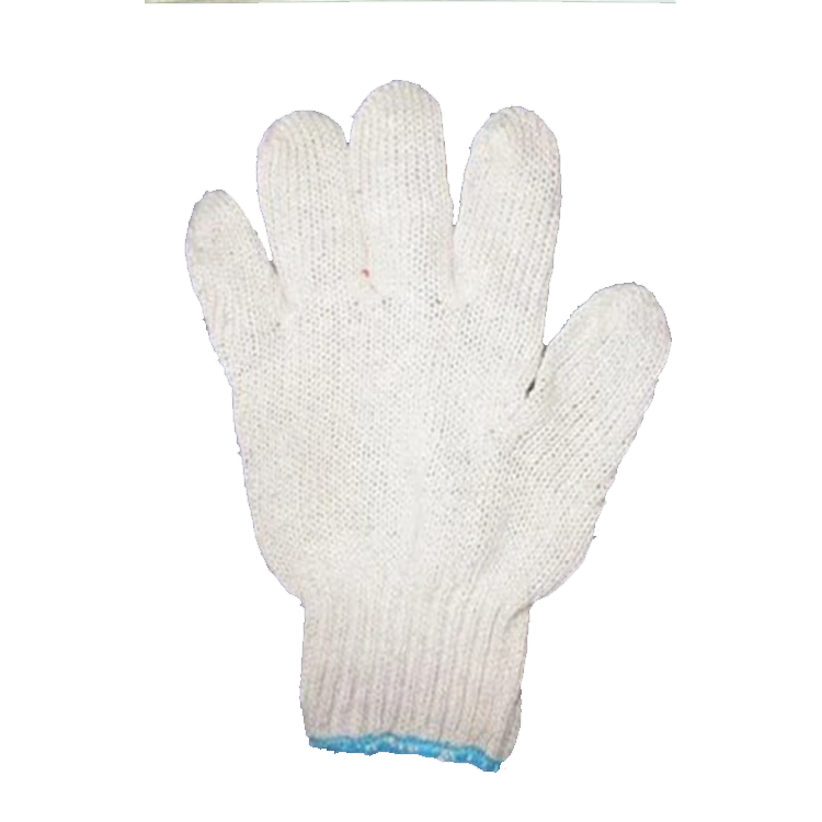 Competitive White Color Working Cotton Glove