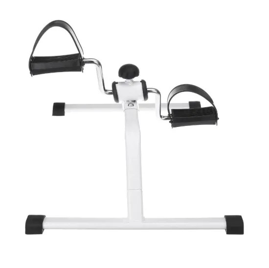 Foldable Fitness Bicycle Household Mini Exercise Bike Body Gym Machine with Anti-Slip Pedal Hand Leg Rehabilitation Equipment