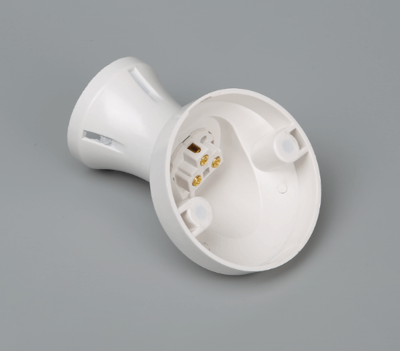 Factory Direct Wholesale Custom Threaded White 10A Lamp Bulb Base