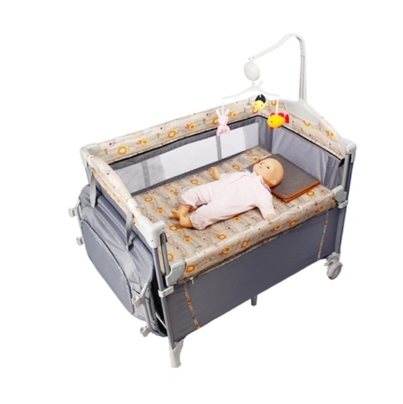Baby Furniture Bedside Baby Sleeping Basket Manufacturer Wholesale Multi-Function Crib Baby Mobile Bed