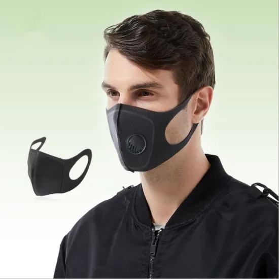Warm Breathable Sponge Mask Double Layer Breathing Valve Mask