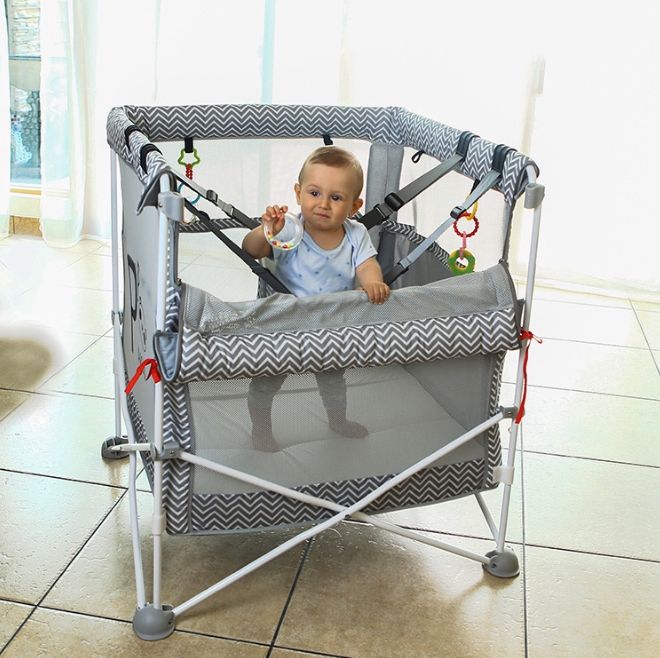 Home Children′s Sports Trampoline Parent-Child Game Jump Bed with Mesh Multi-Purpose Baby Products Care Fence