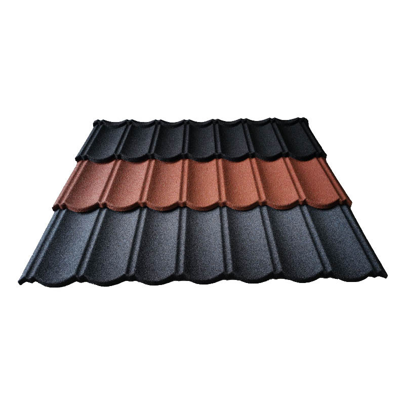2021 Building Material Coated Roman Color Roofing Metal Stone Coated Roof Tiles Houses High Quality
