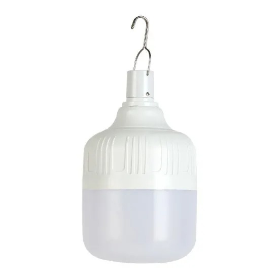 Outdoor Household Hanging Emergency Rechargeable LED Lamp Light Bulb with Button Control