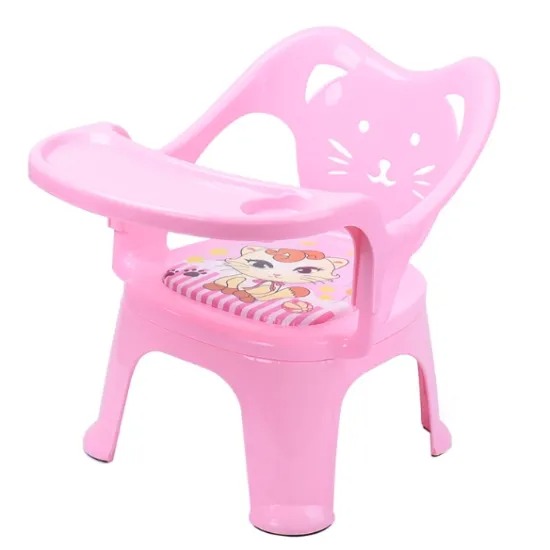 Children′s Dining Chair Kindergarten Baby Eat Table Children′s Chair Back Cat Called Chair Baby Plastic Little Stool