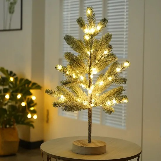 Festive Atmosphere Decoration Battery Powered Department Store Christmas Display LED Light