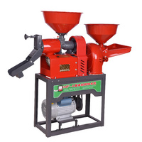 Small automatic multifunction home use electric corn combination rice mill
