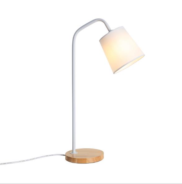 Nordic LED Eye Protection Simple Modern Dormitory Desk Study Reading Lamp for Bedroom Bedside
