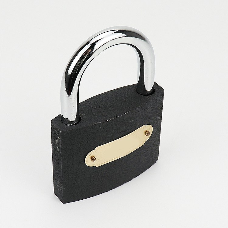 High Quality Aluminum Color Plastic Cover Padlock ZY-007