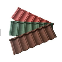 Traditional Insulation Waterproof Color Stone Coated Metal Roofing Tile