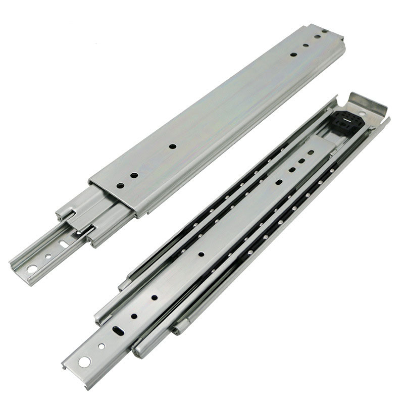 76mm Wide Three-Section Load-Bearing Industry Guide Rail for Mechanical Equipment and Car Modification