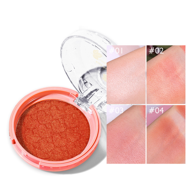 Factory Direct Sale Natural Four-Color Optional Fine Shimmering Pearlescent Maple Leaf Red Blush