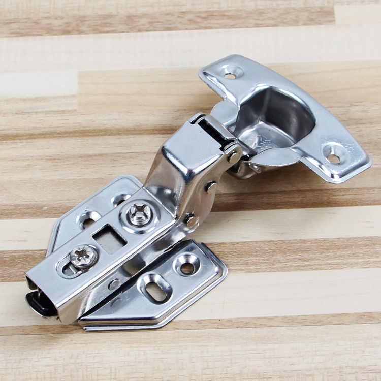 Hydraulic Dump 1.5mm Furniture Door Drawer Cabinet Auto Close Stainless Steel Hinges