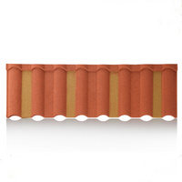 Brick Red Stone Coted Iron Galvanized Zinc Roof Corrugated  Sheet Thick Design Durable Non Rusting Roofing Sheets