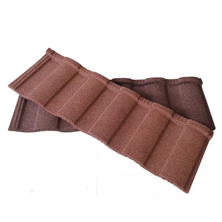 High Quality Accessories Colourful Stone Coated Steel Deep Rome House Roofing Light Weight Roof Tile