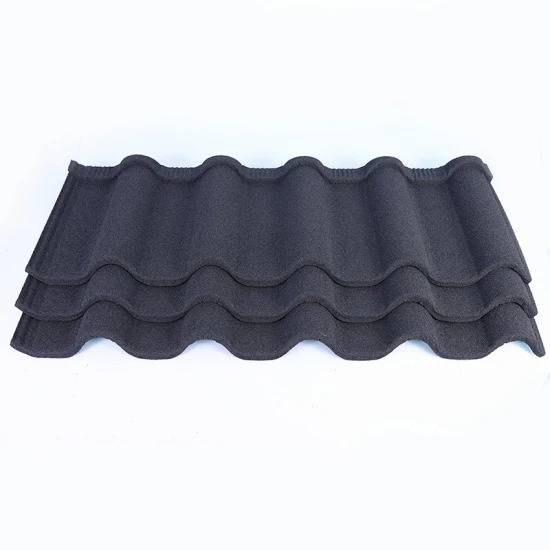 1250mm*420mm Roman Style Stone Coated Steel Roof Sheet Metal Roof Tile