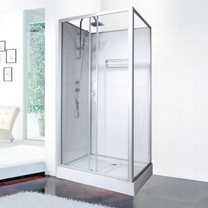 Suppliers Easy Install Household Wetroom Bathroom Glass Door Fence