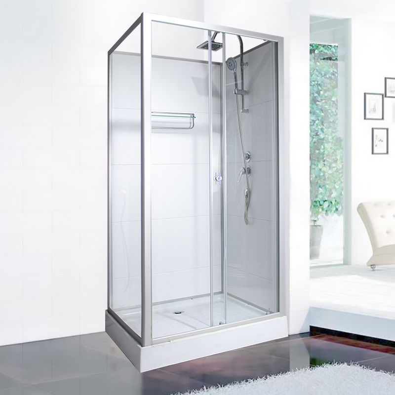 Suppliers Easy Install Household Wetroom Bathroom Glass Door Fence