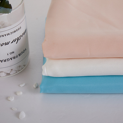 Spring Pajamas 100% Polyester Tie-Dye Material 75D*150D Satin Fabric