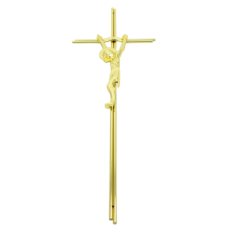Metal Funeral Coffin Crucifix Jesus