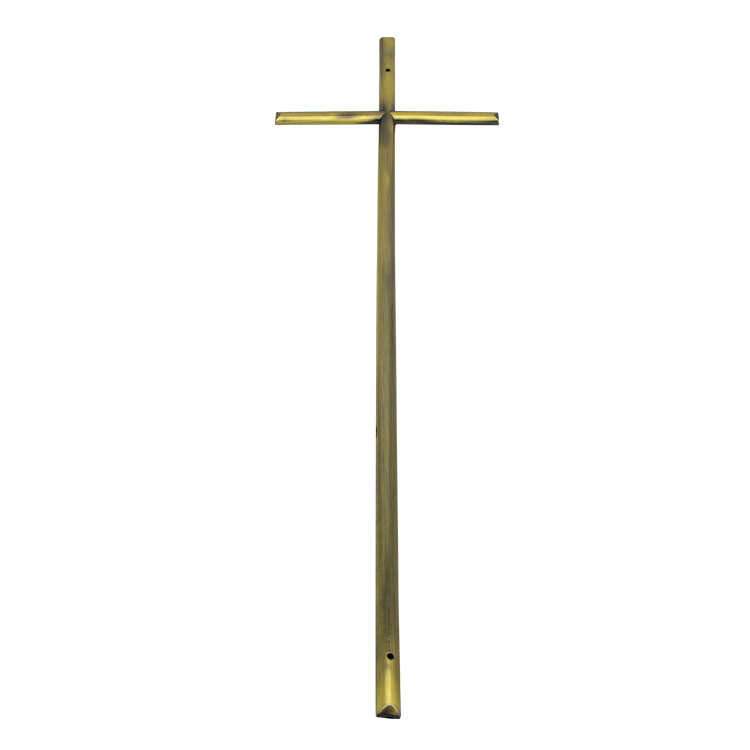 Coffin Lid Decoration Metal Zamak Casket Crucifix