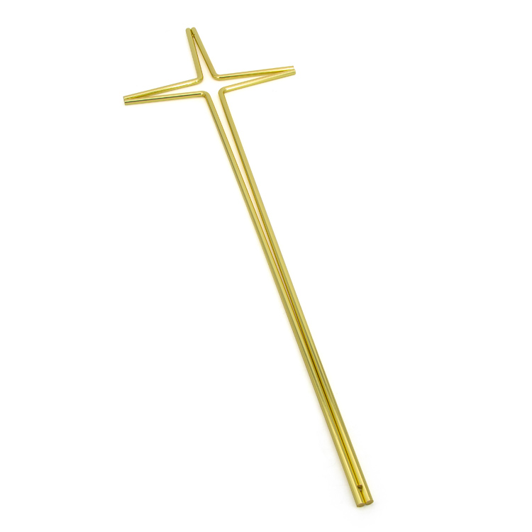 Decoration Metal Funeral Supplies  Zamak Casket Crucifix